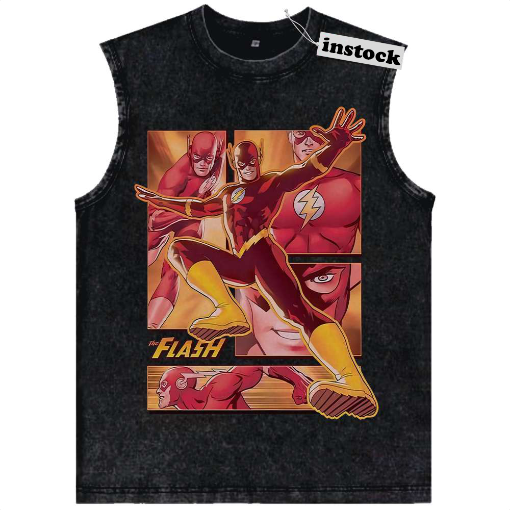 Flash Tank Top, Comic Tank Top, Vintage Tank Top