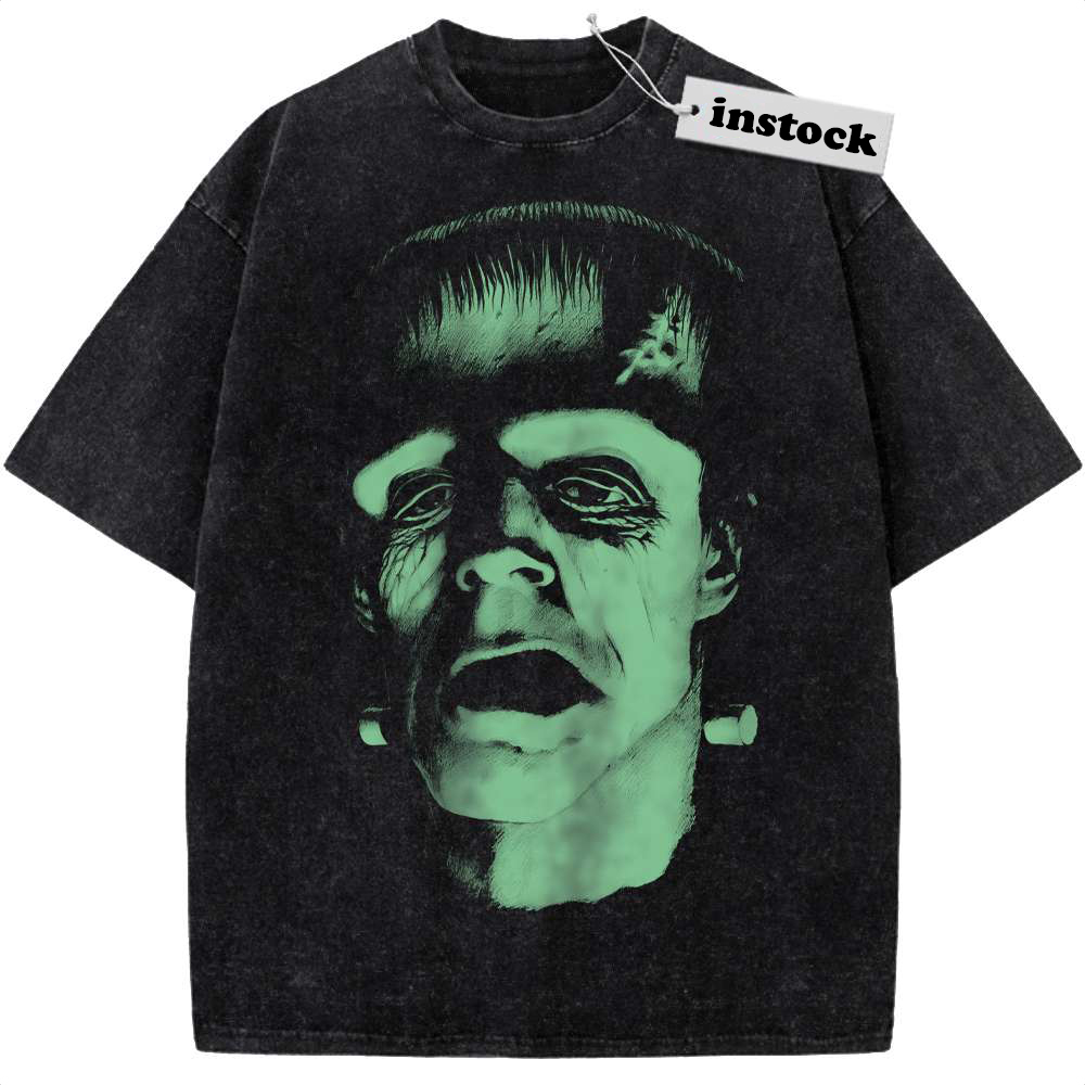 Frankenstein Shirt, Halloween Shirt, Horror Shirt, Vintage T-Shirt