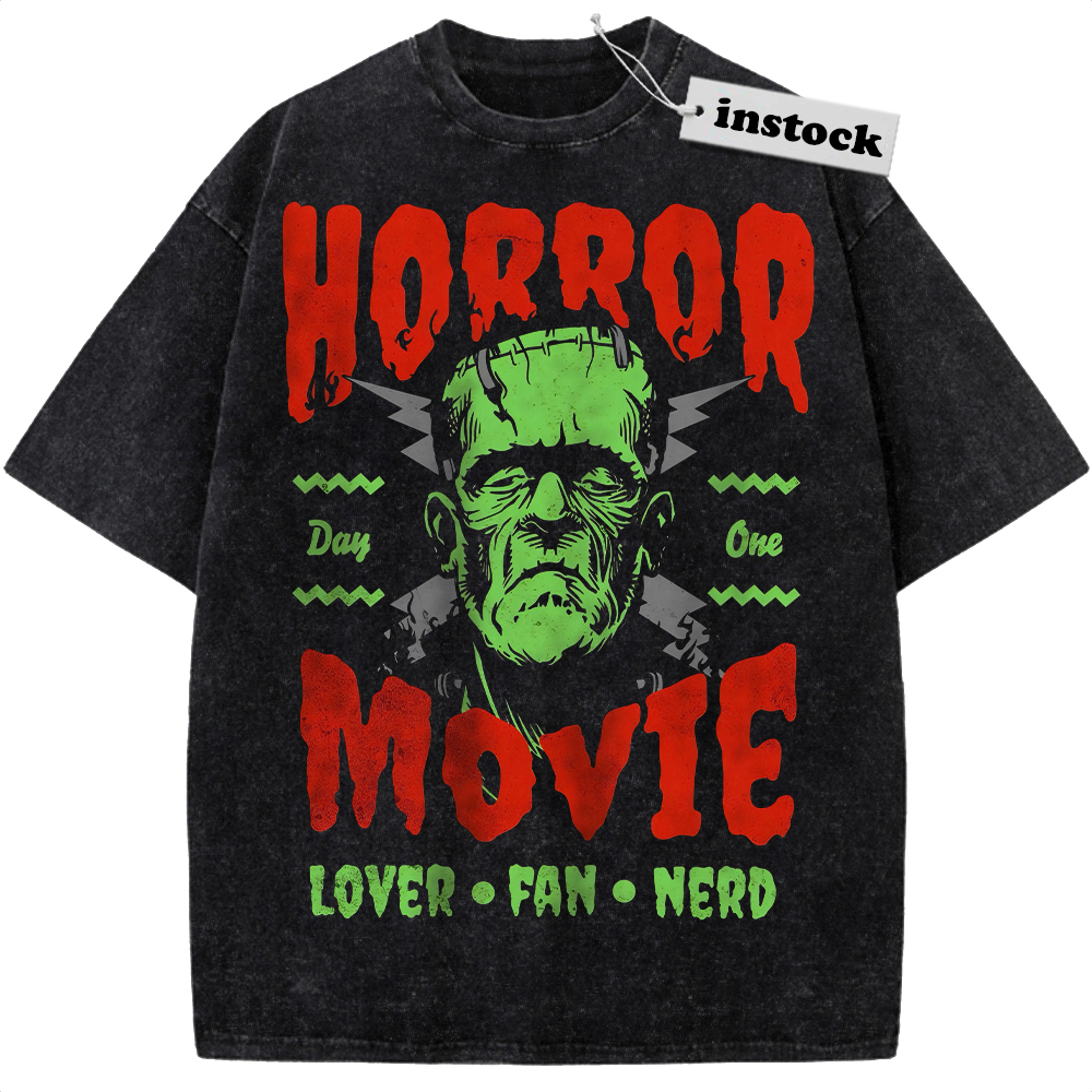 Frankenstein Shirt, Horror Movie Shirt, Halloween Shirt, Vintage Tee