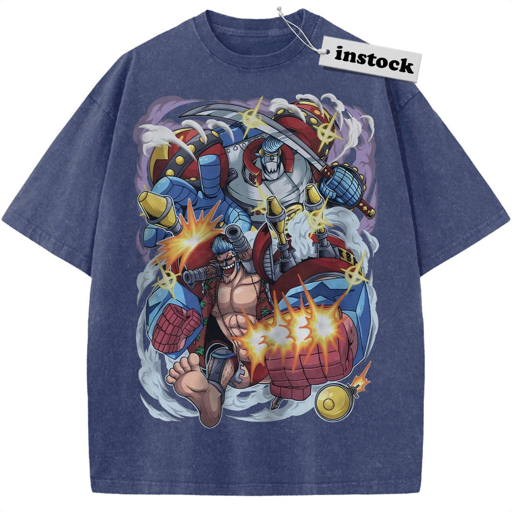 Franky Shirt, One Piece Shirt, Anime Shirt, Vintage T-Shirt