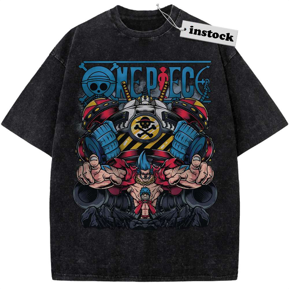 Franky Shirt, One Piece Shirt, Anime Shirt, Vintage Tee