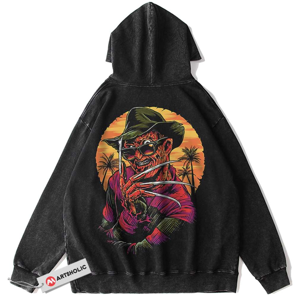 Freddy Krueger Hoodie, A Nightmare on Elm Street Hoodie, Halloween Hoodie, Horror Hoodie, Vintage Hoodie