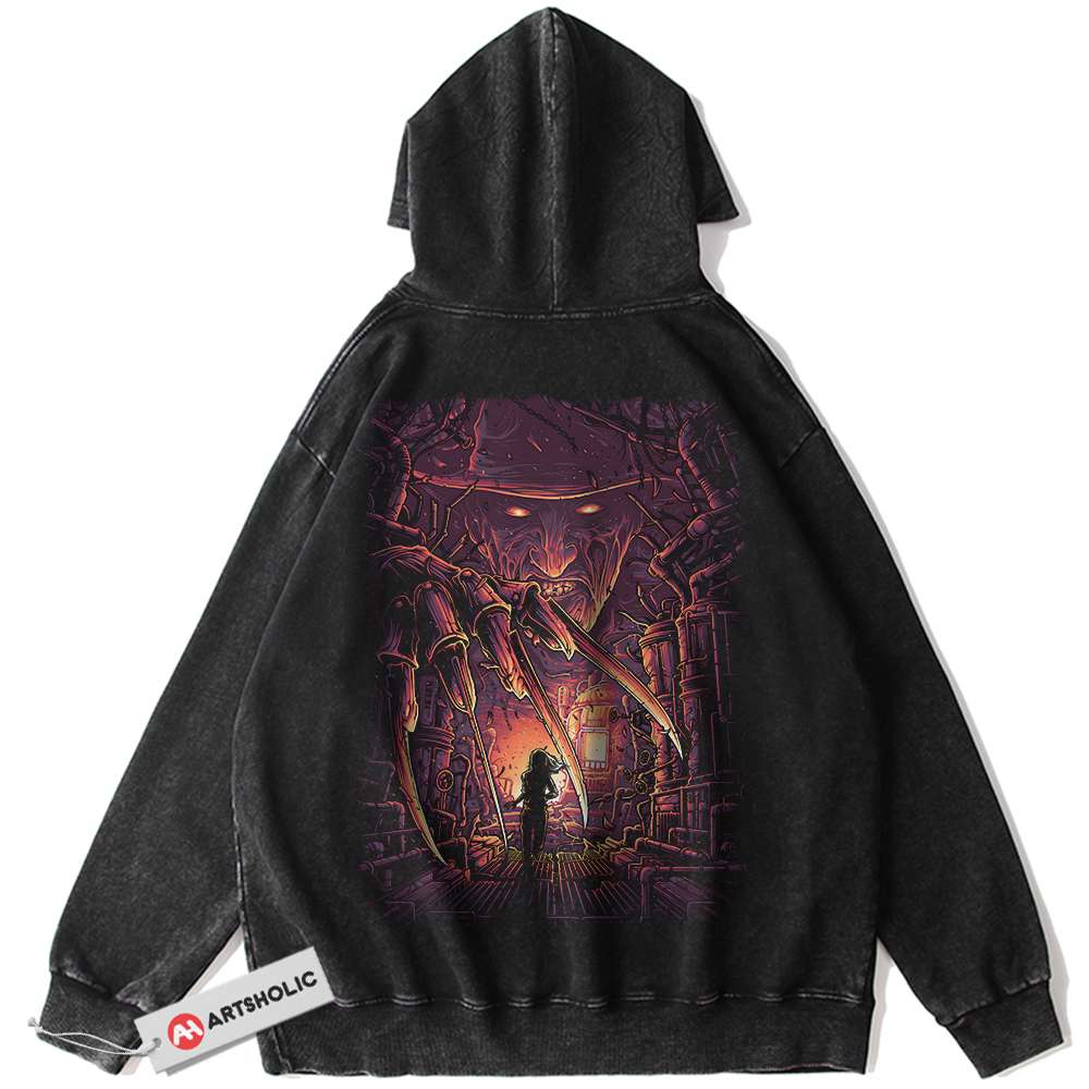 Freddy Krueger Hoodie, A Nightmare on Elm Street Hoodie, Halloween Hoodie, Horror Hoodie, Vintage Hoodie