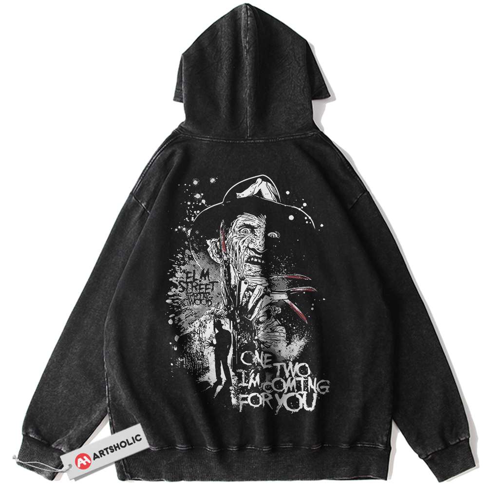 Freddy Krueger Hoodie, A Nightmare on Elm Street Hoodie, Halloween Hoodie, Horror Hoodie, Vintage Hoodie