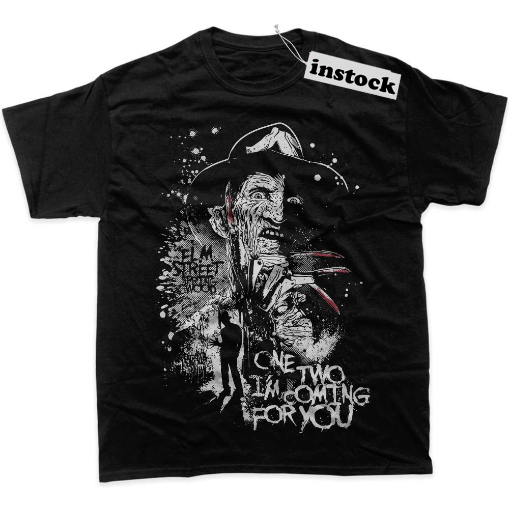 Freddy Krueger Shirt, A Nightmare on Elm Street Shirt, Halloween Shirt, Horror Shirt, Graphic T-Shirt