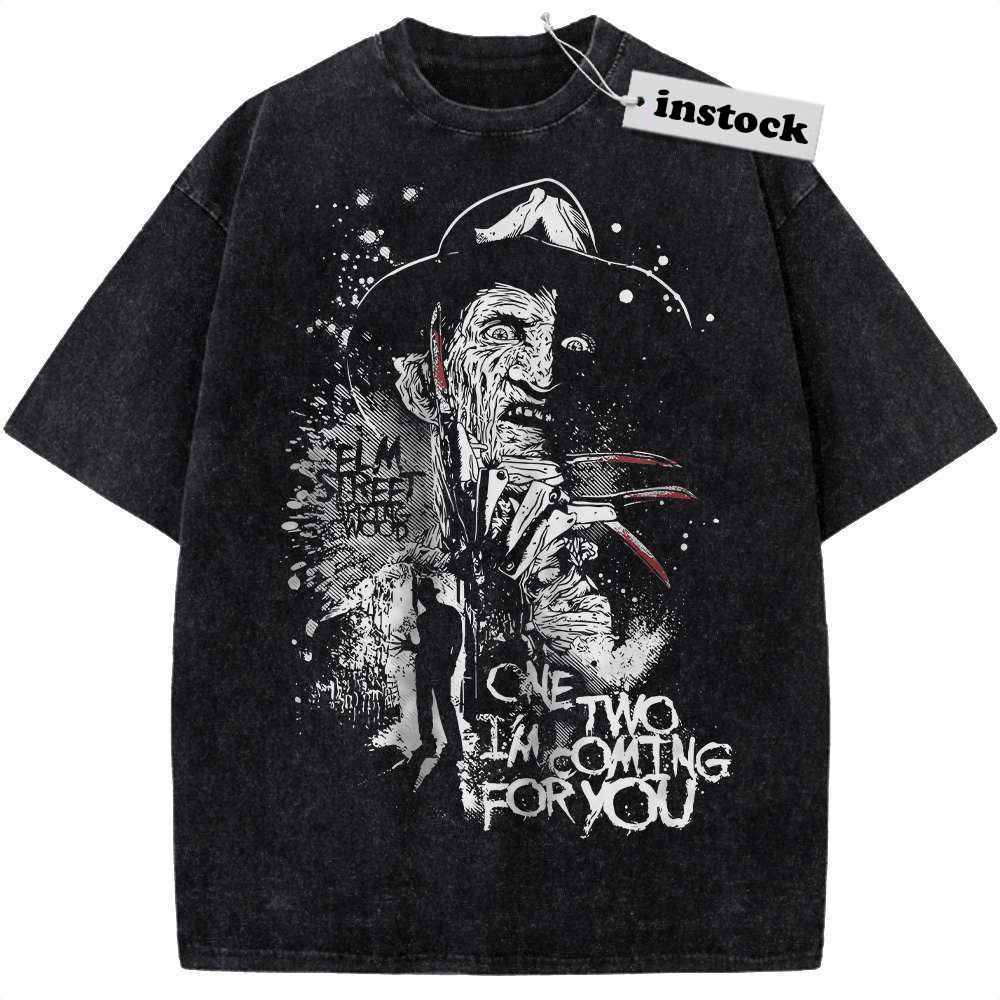 Freddy Krueger Shirt, A Nightmare on Elm Street Shirt, Halloween Shirt, Horror Shirt, Vintage T-Shirt