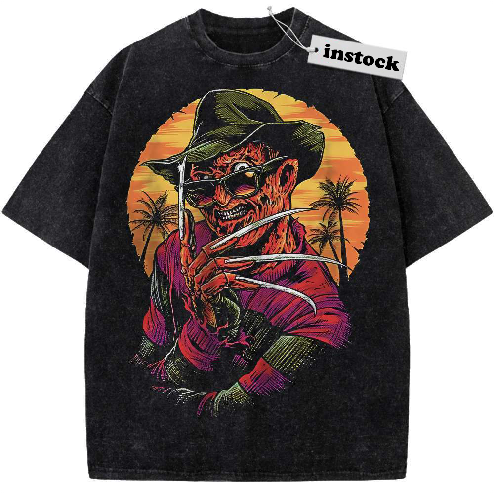 Freddy Krueger Shirt, A Nightmare on Elm Street Shirt, Halloween Shirt, Horror Shirt, Vintage T-Shirt