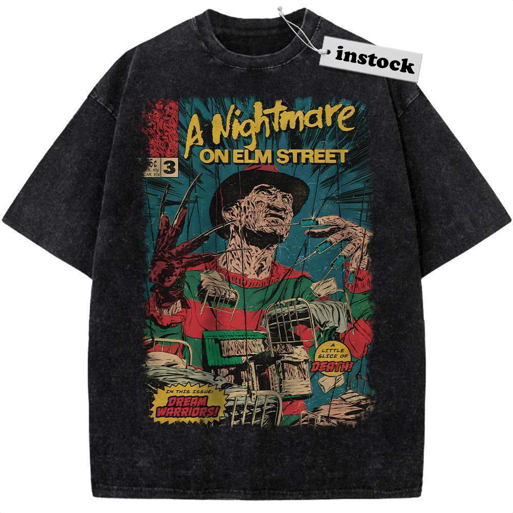 Freddy Krueger Shirt, A Nightmare on Elm Street Shirt, Halloween Shirt, Horror Shirt, Vintage Tee