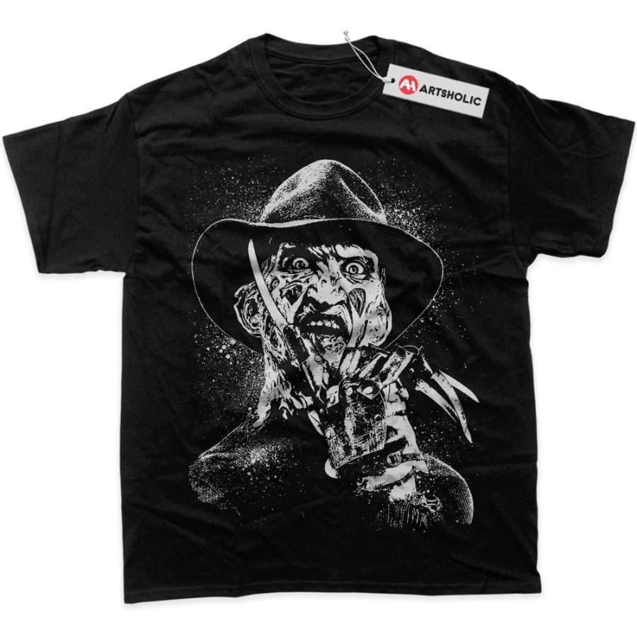 Alternative view of Freddy Krueger Shirt, A Nightmare on Elm Street Shirt, Horror Movie Shirt, Graphic Tee