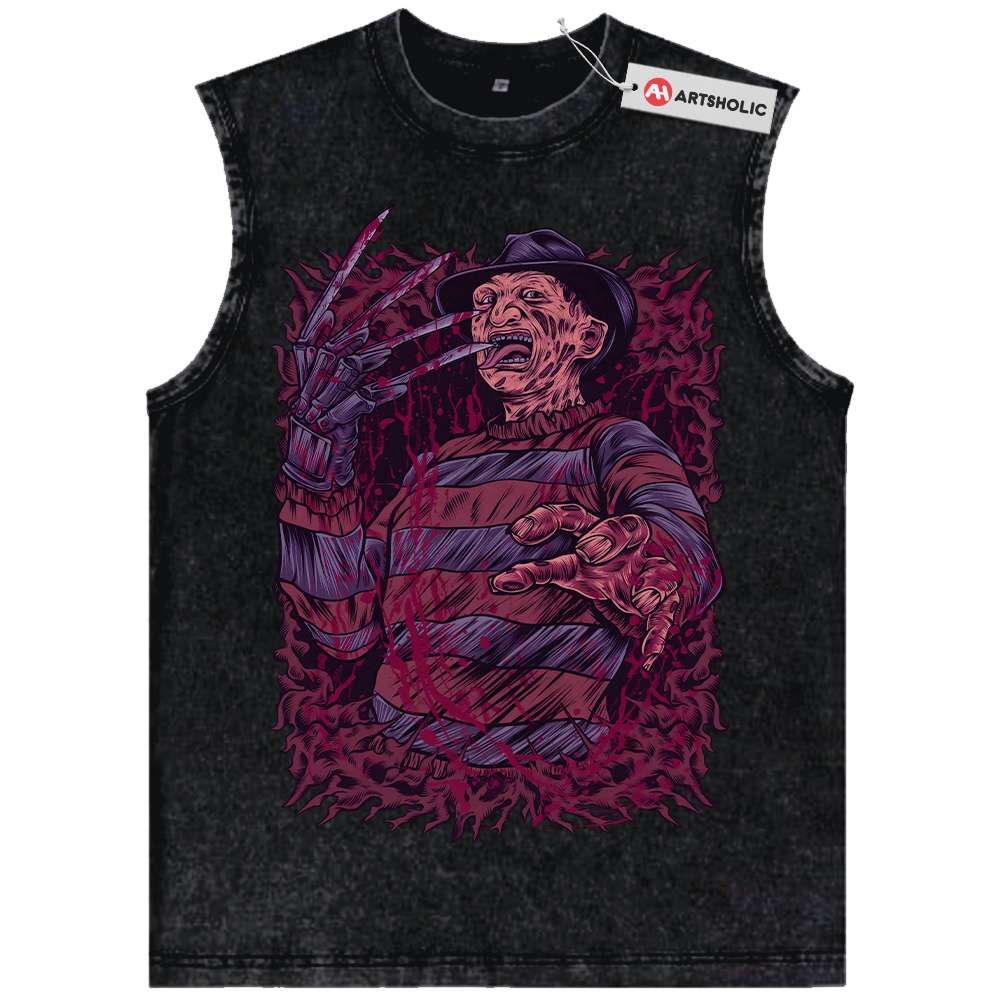 Freddy Krueger Tank Top, A Nightmare on Elm Street Tank Top, Horror Movie Tank Top, Vintage Tank Top