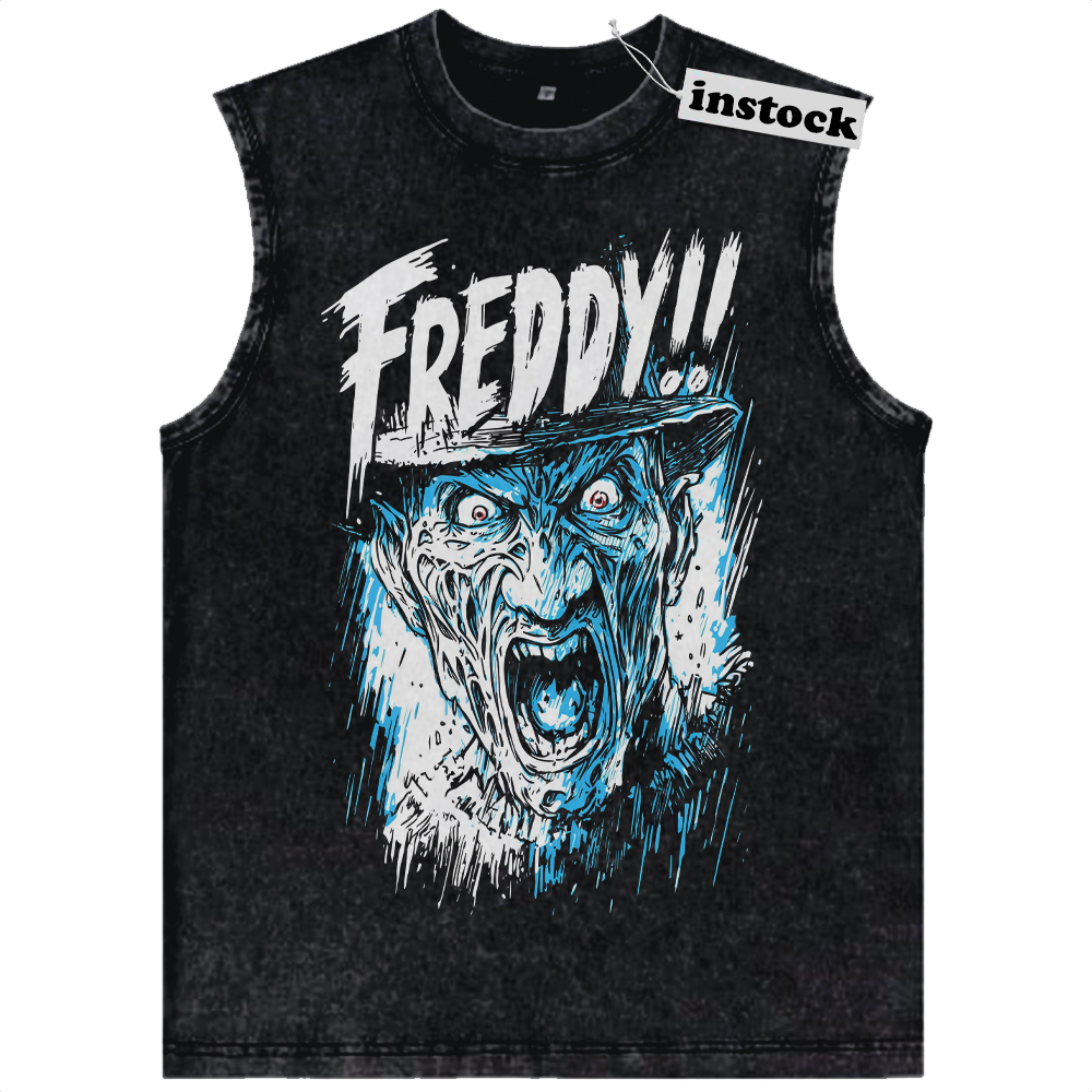 Freddy Krueger Tank Top, A Nightmare on Elm Street Tank Top, Horror Movie Tank Top, Vintage Tank Top