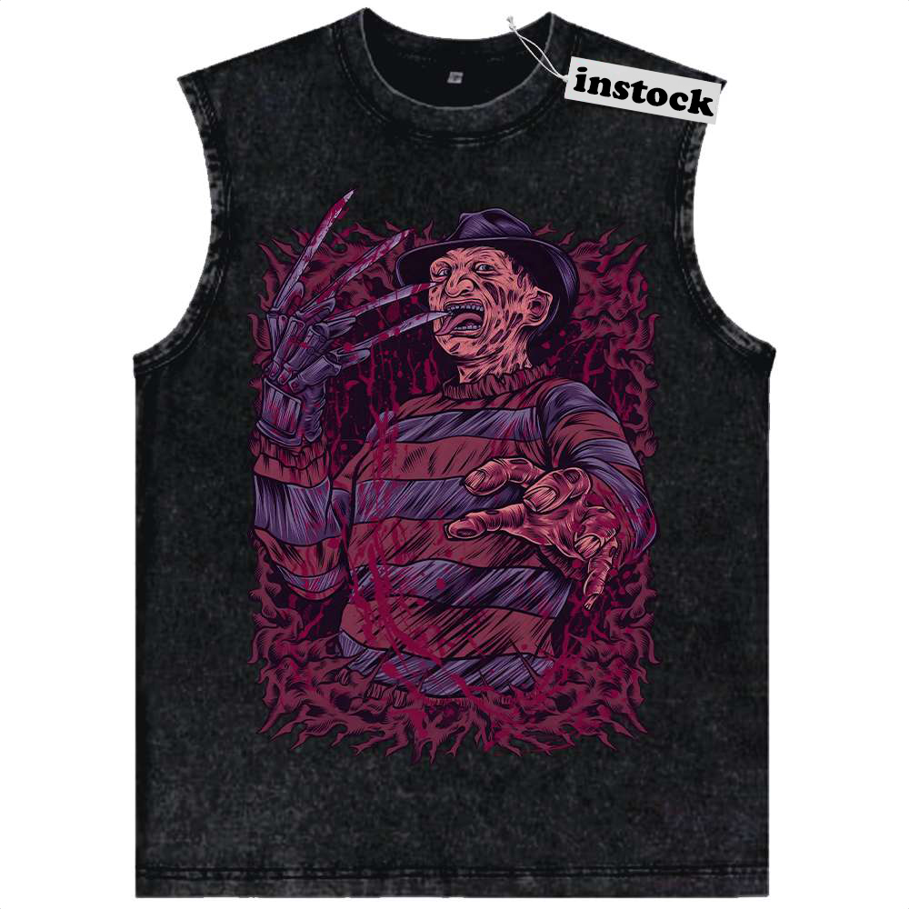 Freddy Krueger Tank Top, A Nightmare on Elm Street Tank Top, Horror Movie Tank Top, Vintage Tank Top