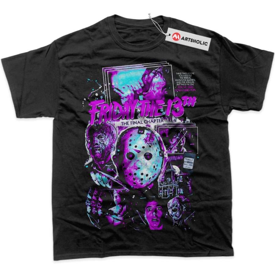 Alternative view of Friday the 13th Shirt, Halloween Shirt, Horror Shirt, Graphic Tee