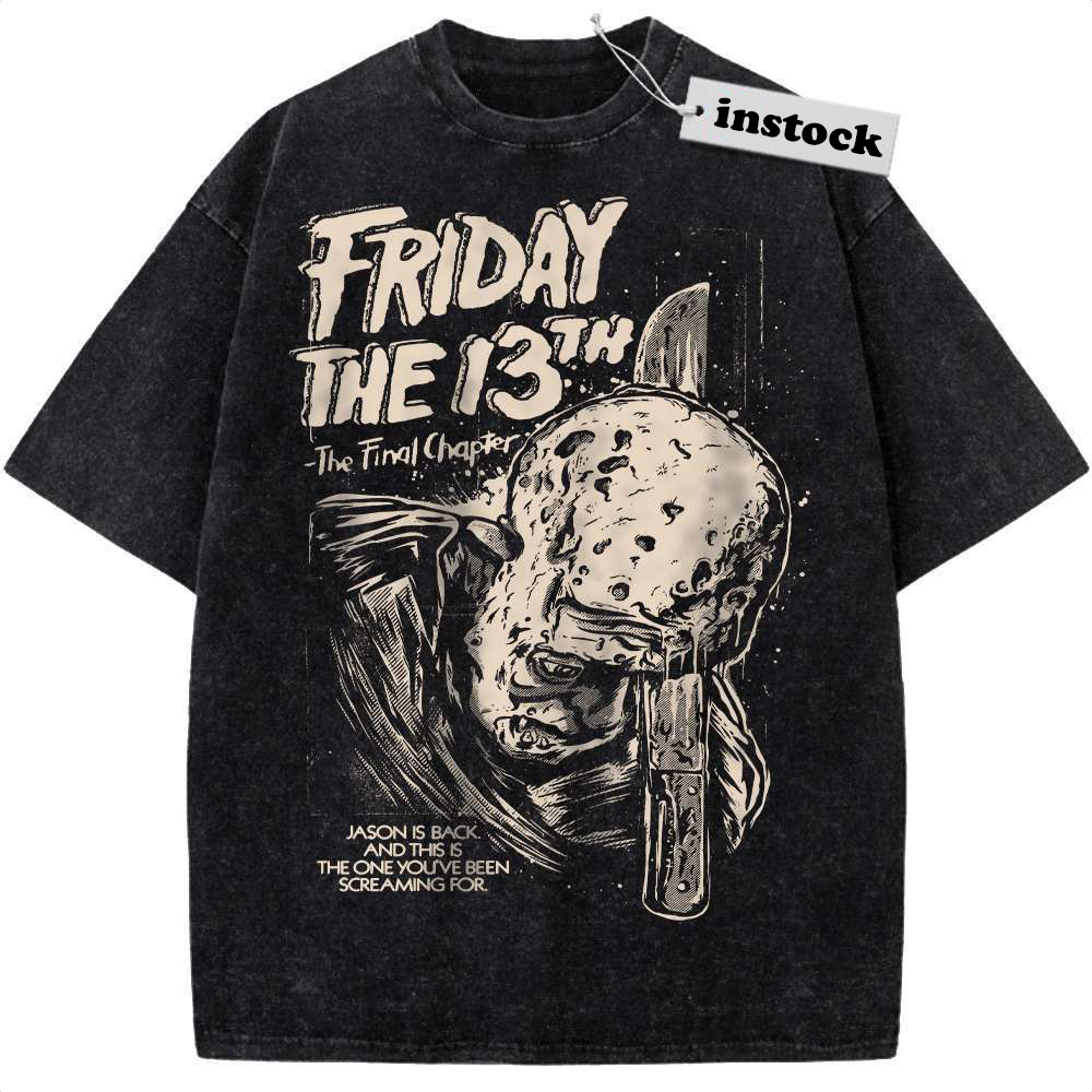 Friday the 13th Shirt, Halloween Shirt, Horror Shirt, Vintage T-Shirt