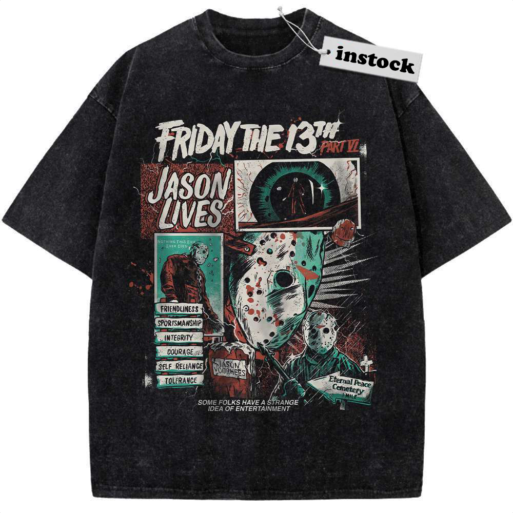 Friday the 13th Shirt, Halloween Shirt, Horror Shirt, Vintage T-Shirt