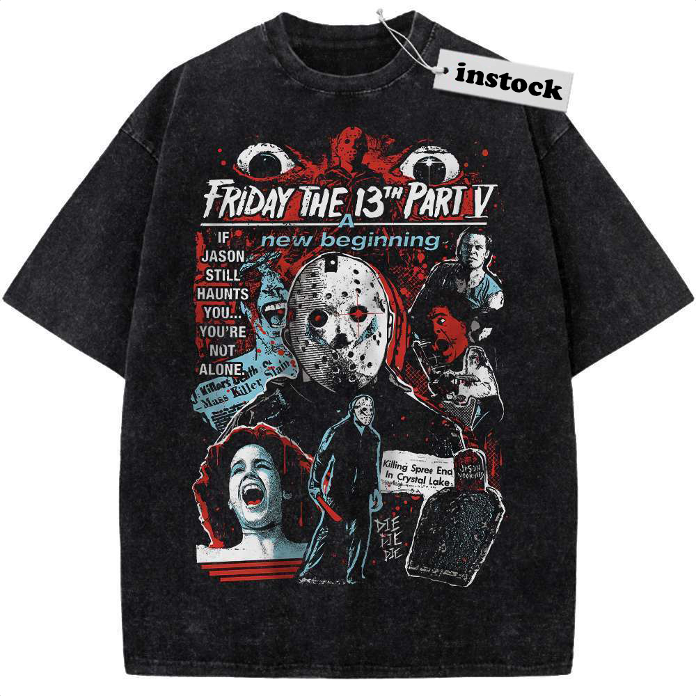 Friday the 13th Shirt, Halloween Shirt, Horror Shirt, Vintage T-Shirt