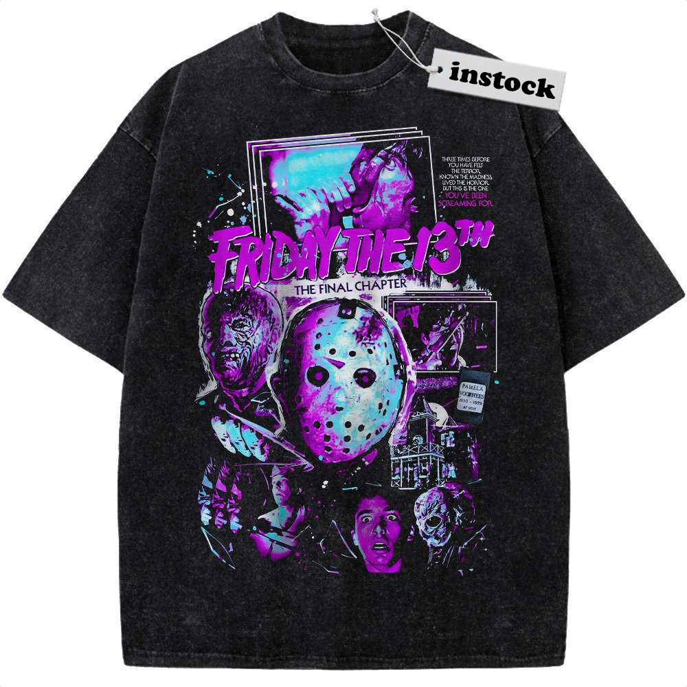 Friday the 13th Shirt, Halloween Shirt, Horror Shirt, Vintage Tee