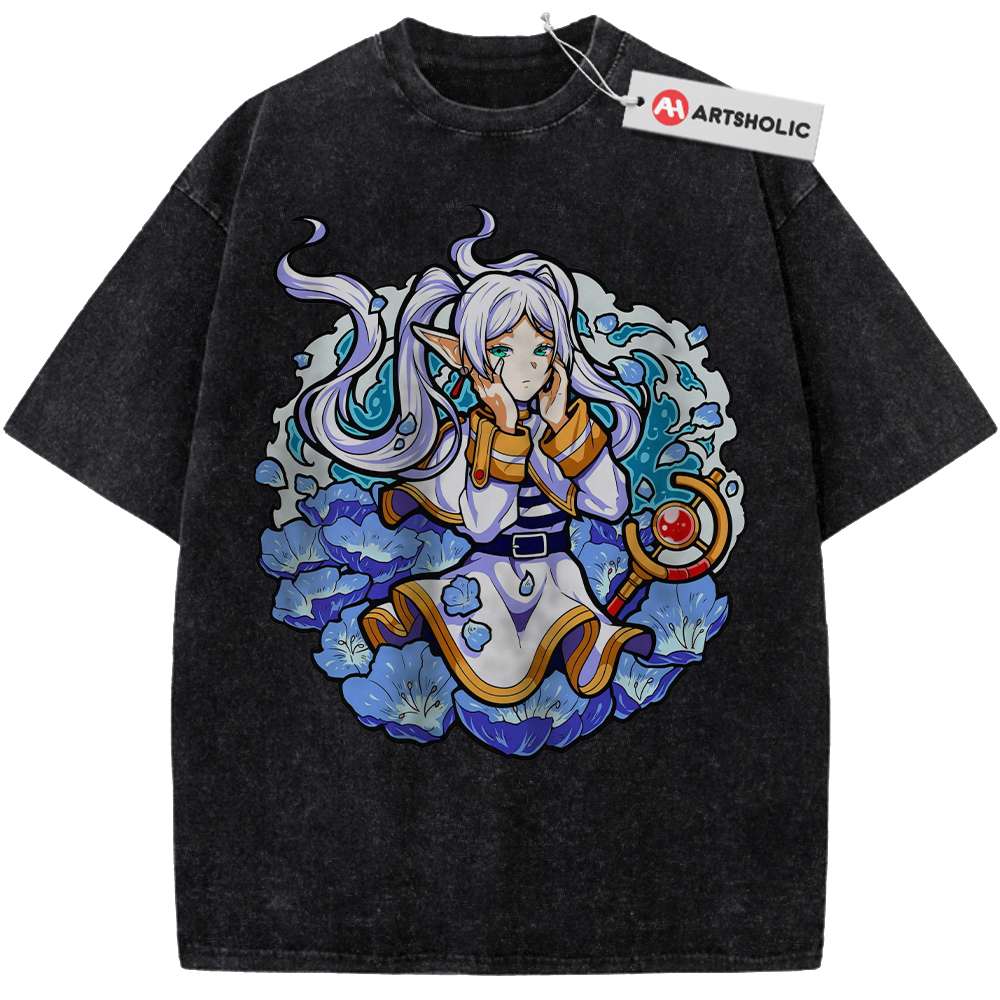 Alternative view of Frieren: Beyond Journey's End Shirt, Anime Shirt, Vintage T-Shirt
