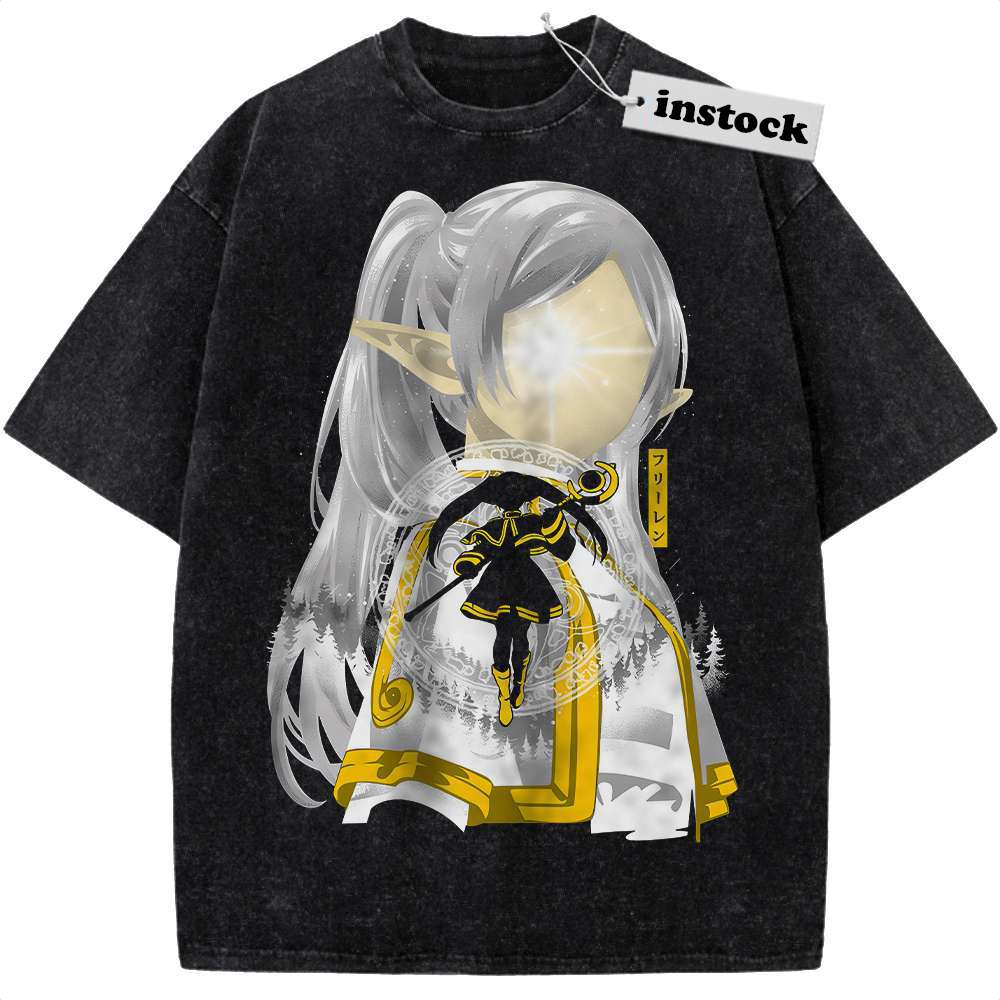 Frieren: Beyond Journey's End Shirt, Anime Shirt, Vintage T-Shirt