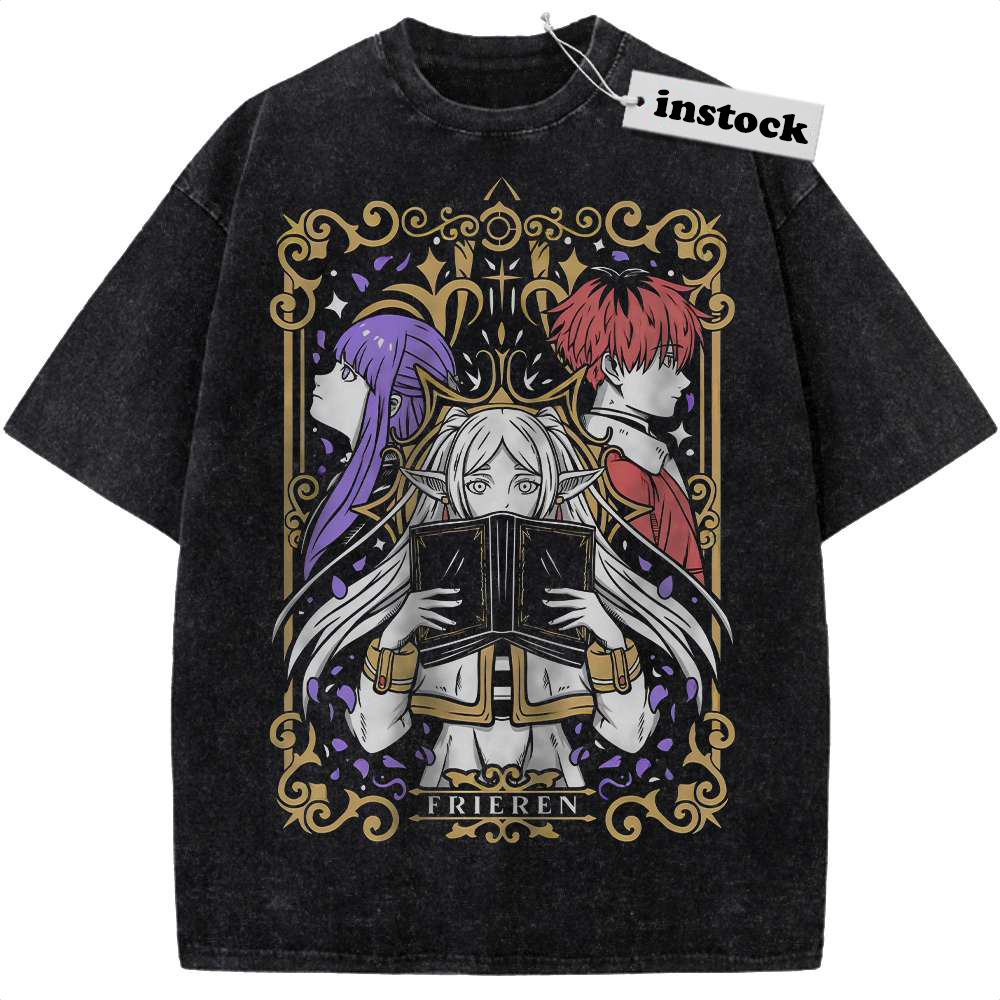 Frieren: Beyond Journey's End Shirt, Anime Shirt, Vintage Tee