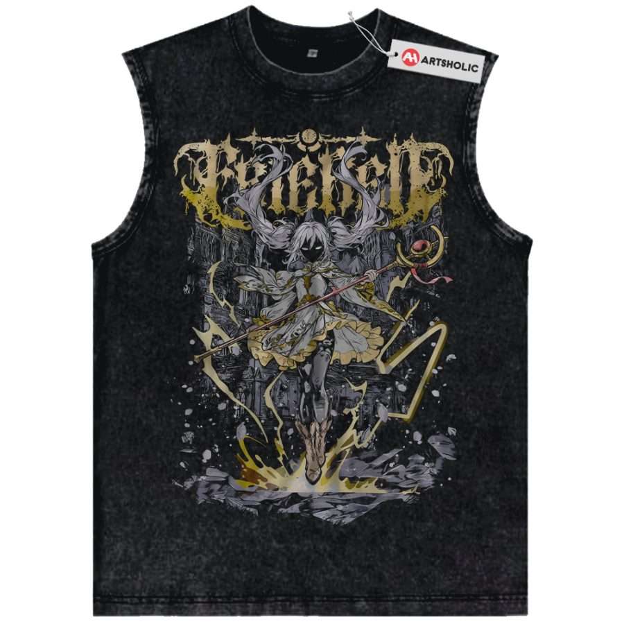 Alternative view of Frieren: Beyond Journey's End Tank Top, Anime Tank Top, Vintage Tank Top