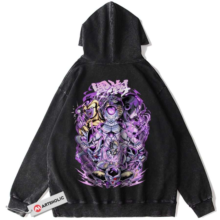 Alternative view of Frieza Hoodie, Dragon Ball Z Hoodie, DBZ Hoodie, Anime Hoodie, Vintage Hoodie