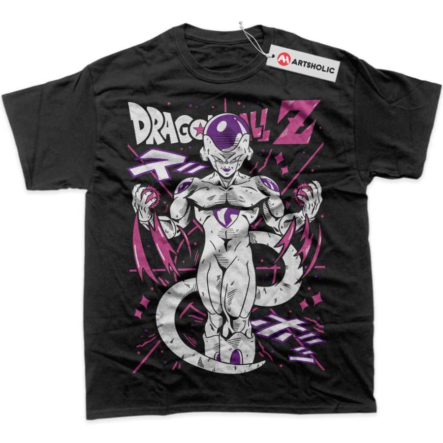 Alternative view of Frieza Shirt, Dragon Ball Shirt, Anime Shirt, Graphic T-Shirt