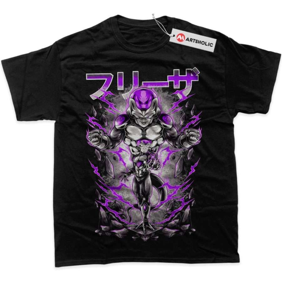 Alternative view of Frieza Shirt, Dragon Ball Z Shirt, DBZ Shirt, Anime Shirt, Graphic Tee