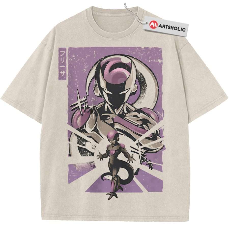Alternative view of Frieza Shirt, Dragon Ball Z Shirt, DBZ Shirt, Anime Shirt, Vintage T-Shirt