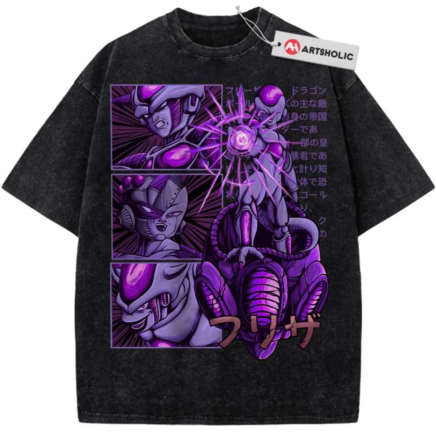 Alternative view of Frieza Shirt, Dragon Ball Z Shirt, DBZ Shirt, Anime Shirt, Vintage Tee