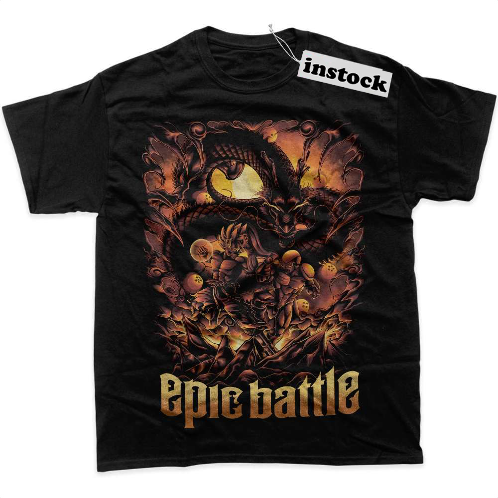 Frieza vs Son Goku Shirt, Dragon Ball Shirt, Anime Shirt, Graphic Tee
