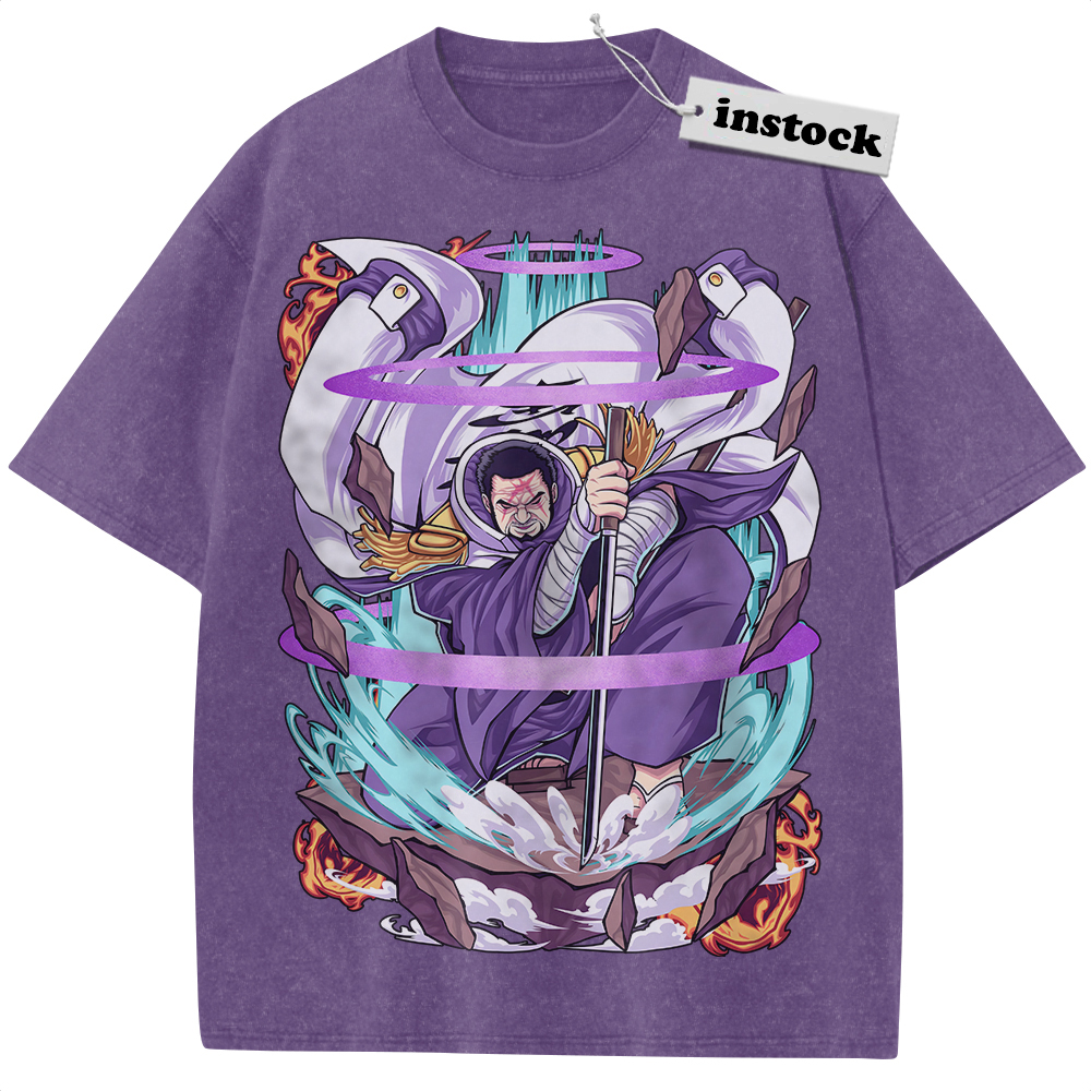 Fujitora Shirt, Issho Shirt, One Piece Shirt, Anime Shirt, Vintage Tee