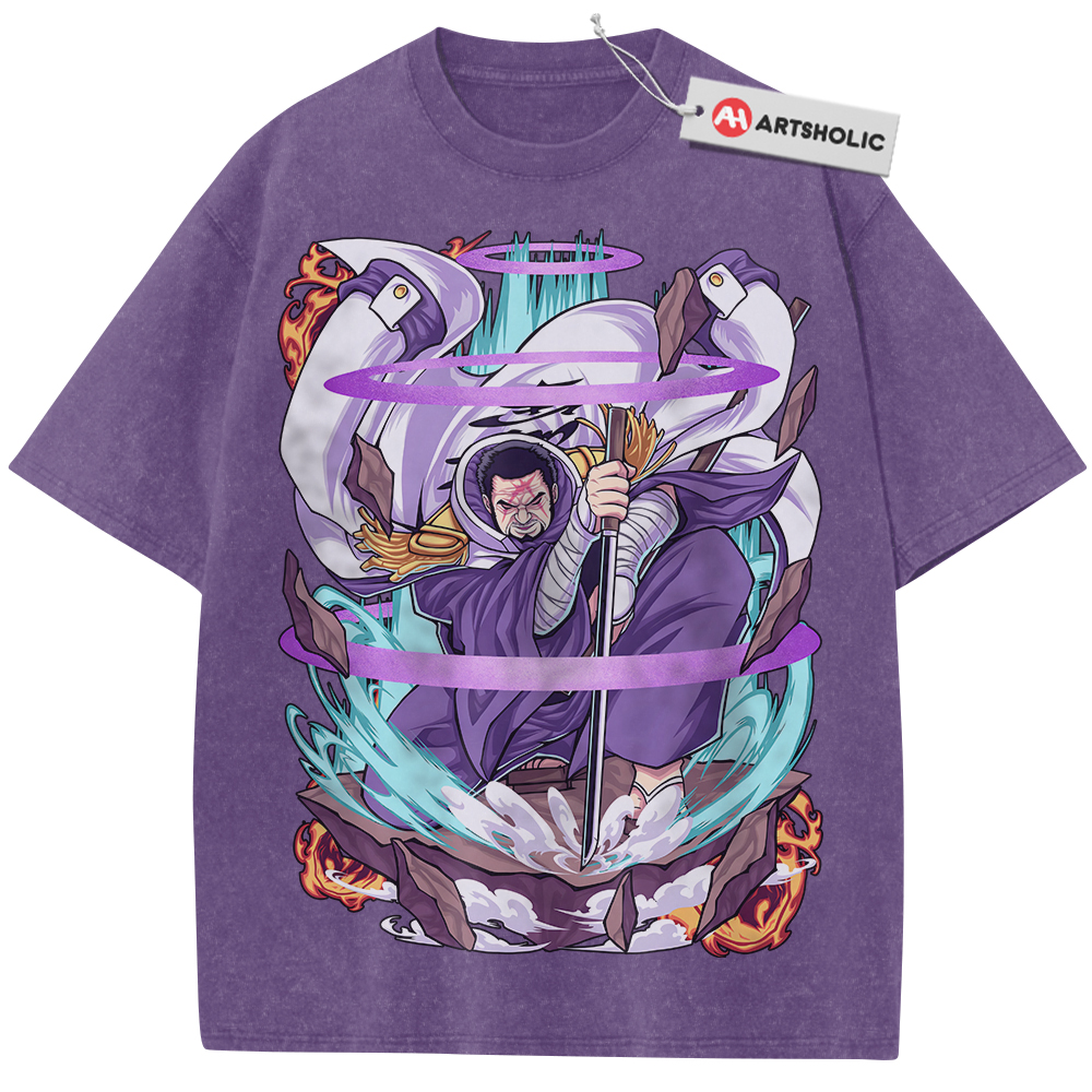 Fujitora Shirt, Issho Shirt, One Piece Shirt, Anime Shirt, Vintage Tee