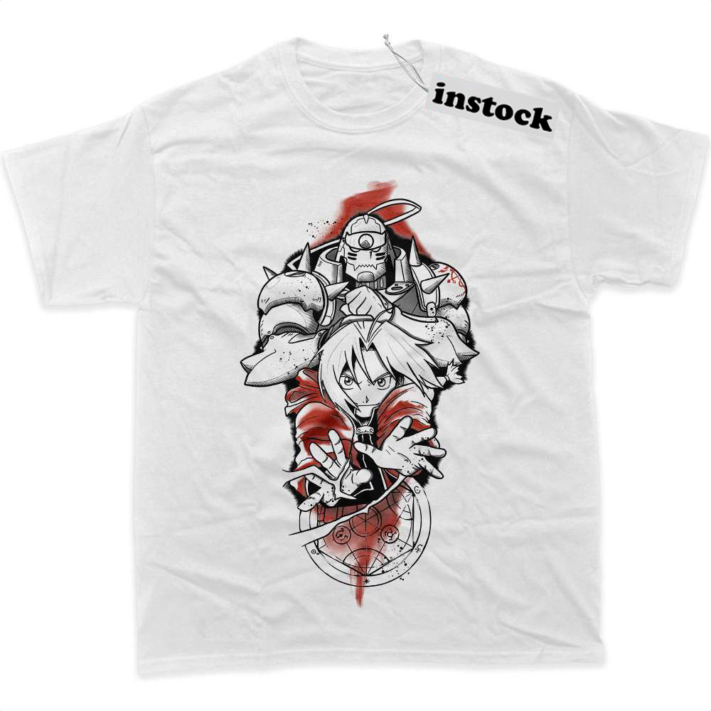 Fullmetal Alchemist Shirt, Anime Shirt, Graphic T-Shirt