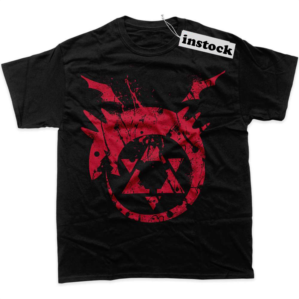 Fullmetal Alchemist Shirt, Anime Shirt, Graphic Tee