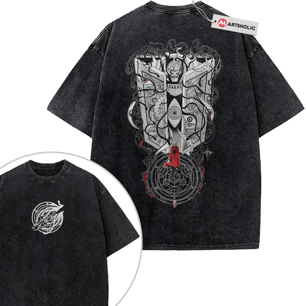 Fullmetal Alchemist Shirt, Anime Shirt, Vintage T-Shirt 2-Sided