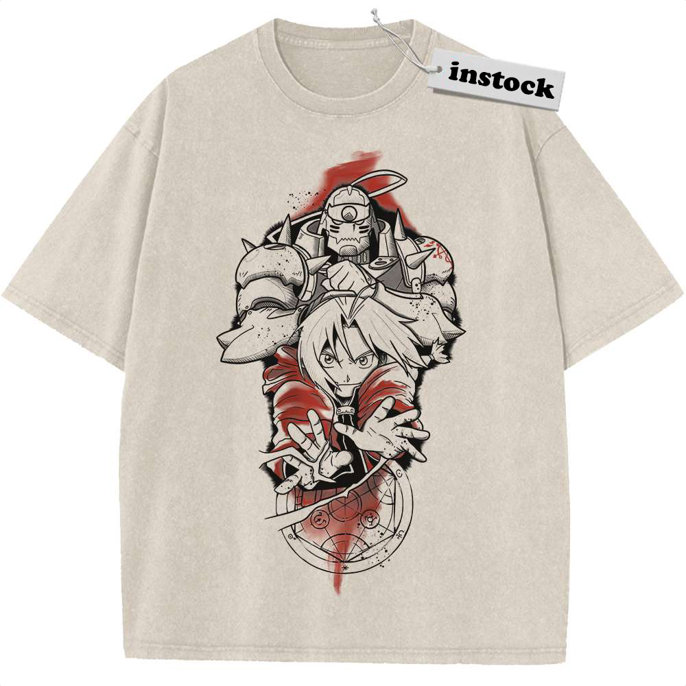 Fullmetal Alchemist Shirt, Anime Shirt, Vintage T-Shirt