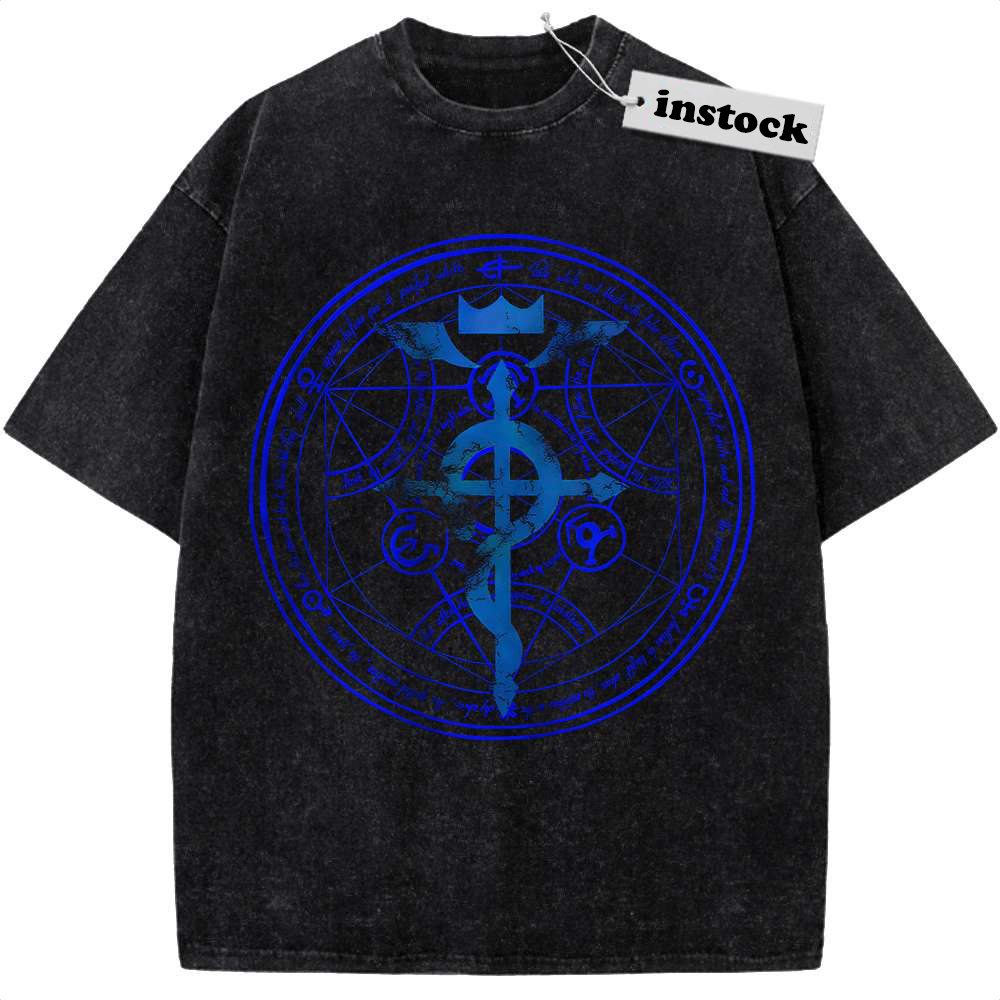 Fullmetal Alchemist Shirt, Anime Shirt, Vintage Tee