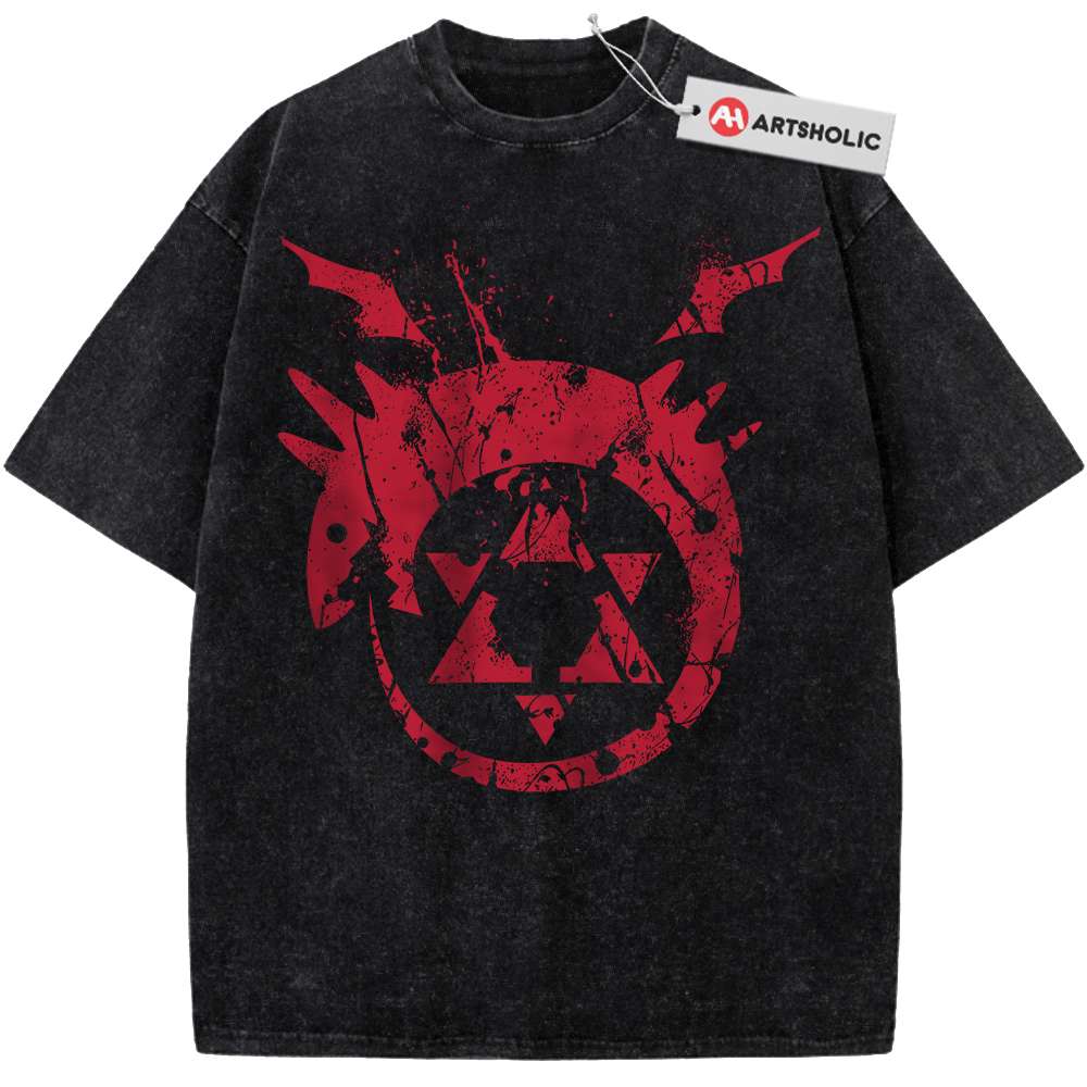 Fullmetal Alchemist Shirt, Anime Shirt, Vintage Tee