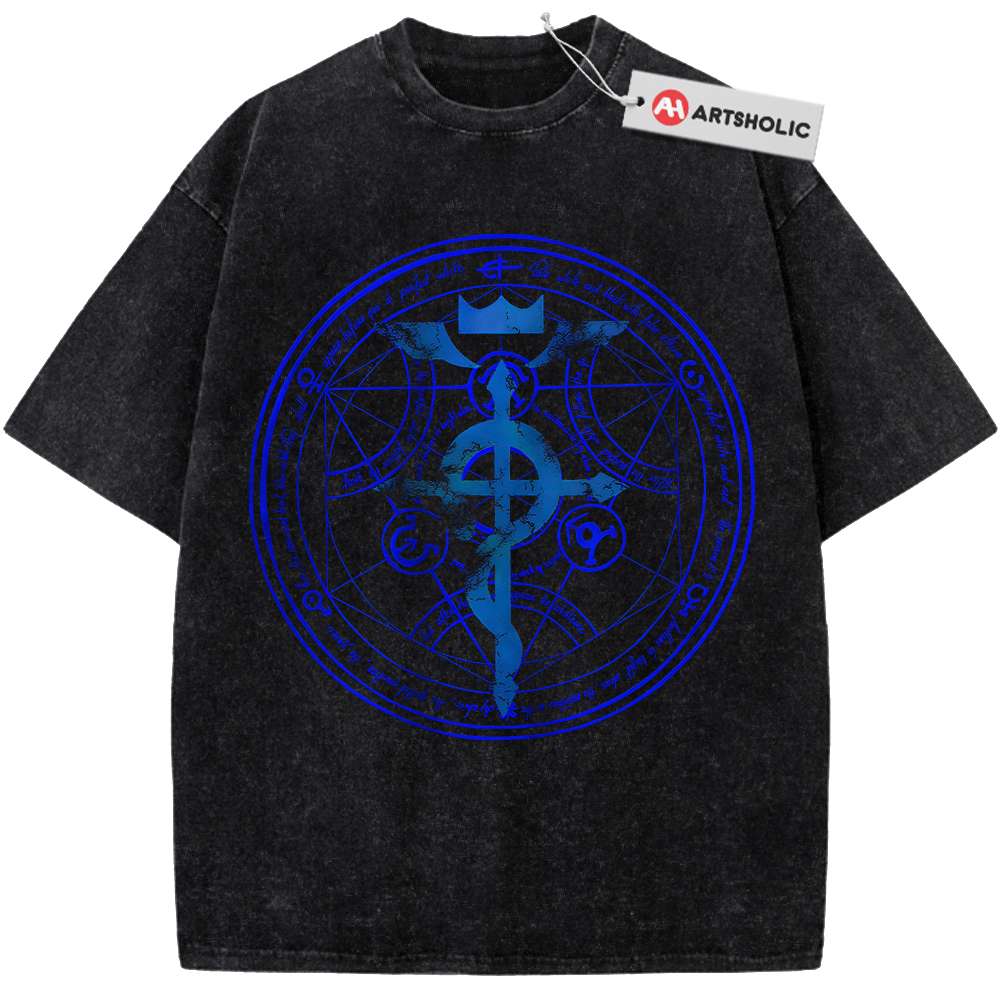 Fullmetal Alchemist Shirt, Anime Shirt, Vintage Tee