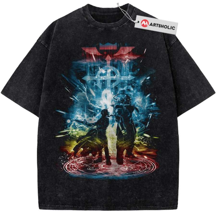 Alternative view of Fullmetal Alchemist Shirt, Anime Shirt, Vintage Tee