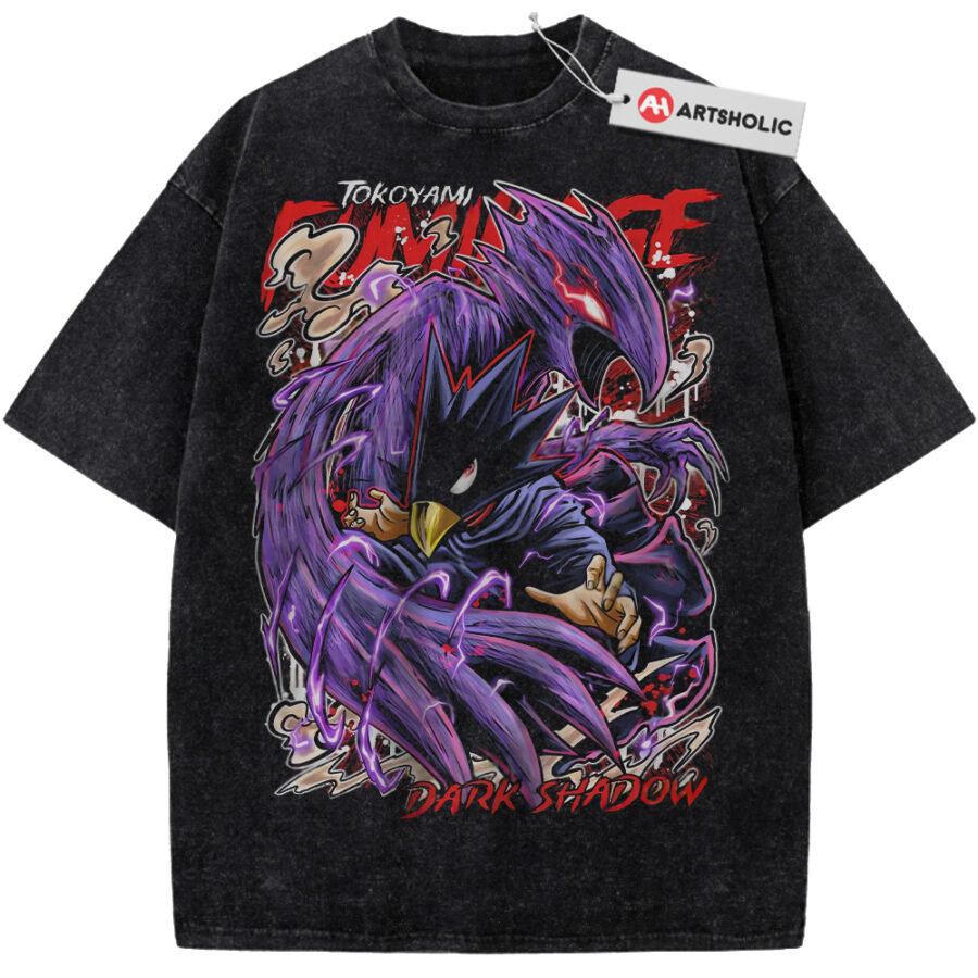 Alternative view of Fumikage Tokoyami Shirt, MHA Shirt, Anime Shirt, Vintage Tee