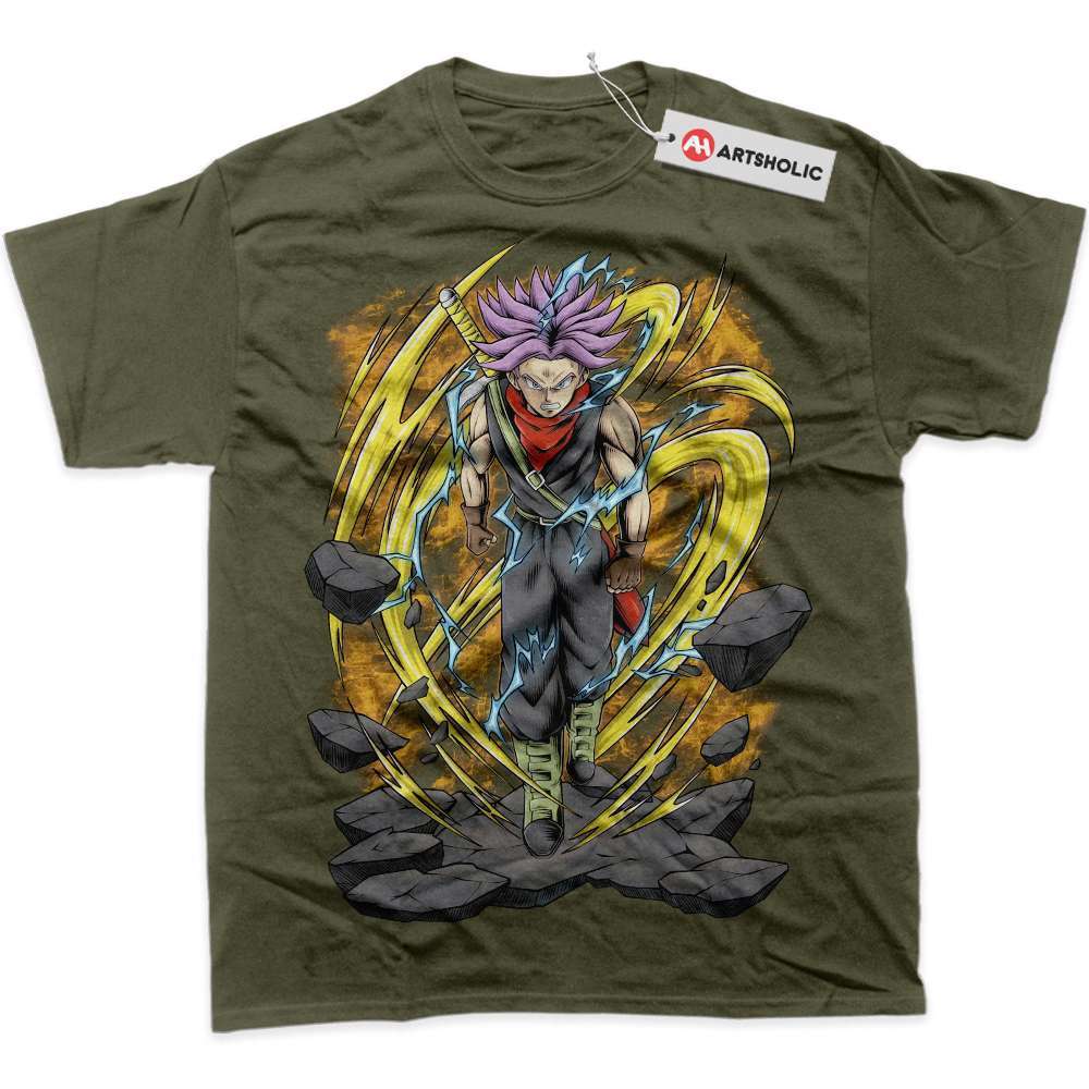 Alternative view of Future Trunks Shirt, Dragon Ball Shirt, DBZ Shirt, Anime Shirt, Graphic T-Shirt