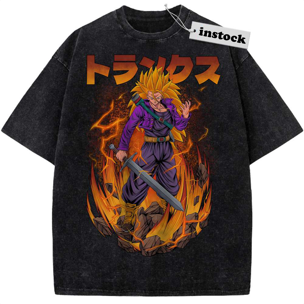 Future Trunks Shirt, Dragon Ball Z Shirt, DBZ Shirt, Anime Shirt, Vintage T-Shirt