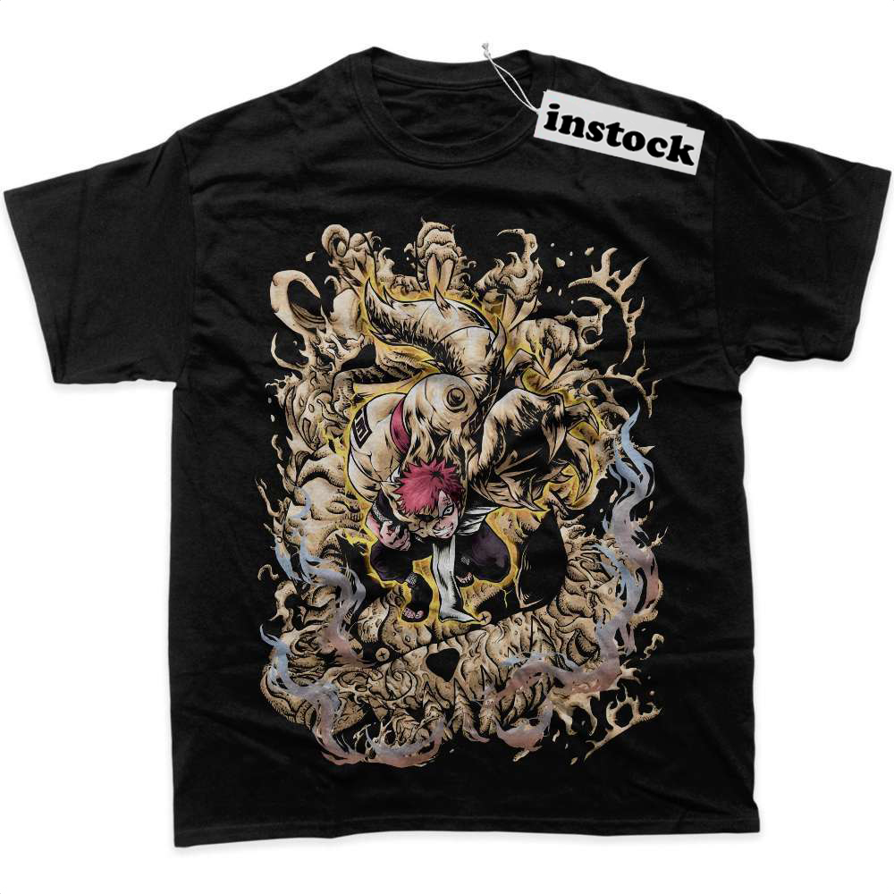 Gaara Shirt, Naruto Shirt, Anime Shirt, Graphic Tee