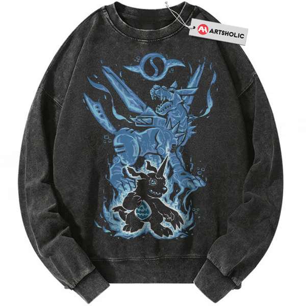 Gabumon Sweatshirt, Digimon Adventure Sweatshirt, Anime Sweatshirt, Vintage Sweater