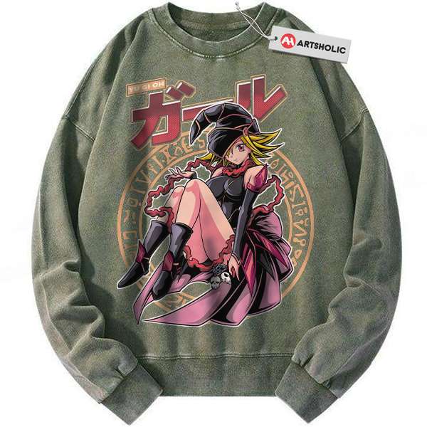 Alternative view of Gagaga Girl Sweatshirt, Anime Sweatshirt, Vintage Sweater