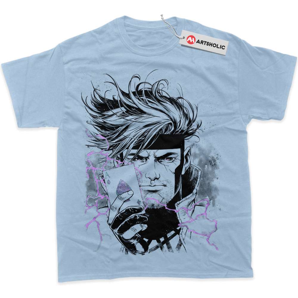 Alternative view of Gambit Shirt, X-Men Shirt, Marvel Comics Shirt, Graphic Tee