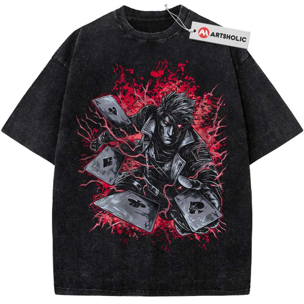 Gambit Shirt, X-Men Shirt, Marvel Comics Shirt, Vintage Tee