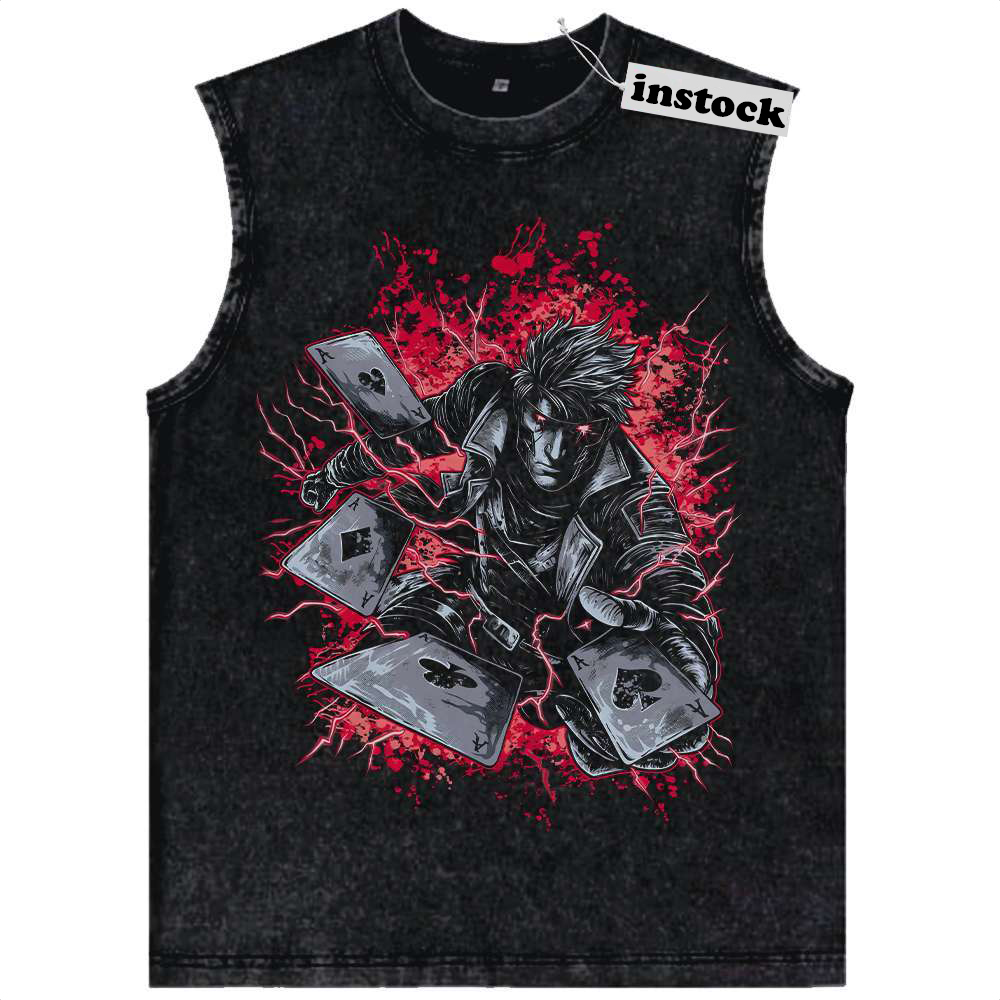 Gambit Tank Top, X-Men Tank Top, Marvel Comics Tank Top, Vintage Tank Top